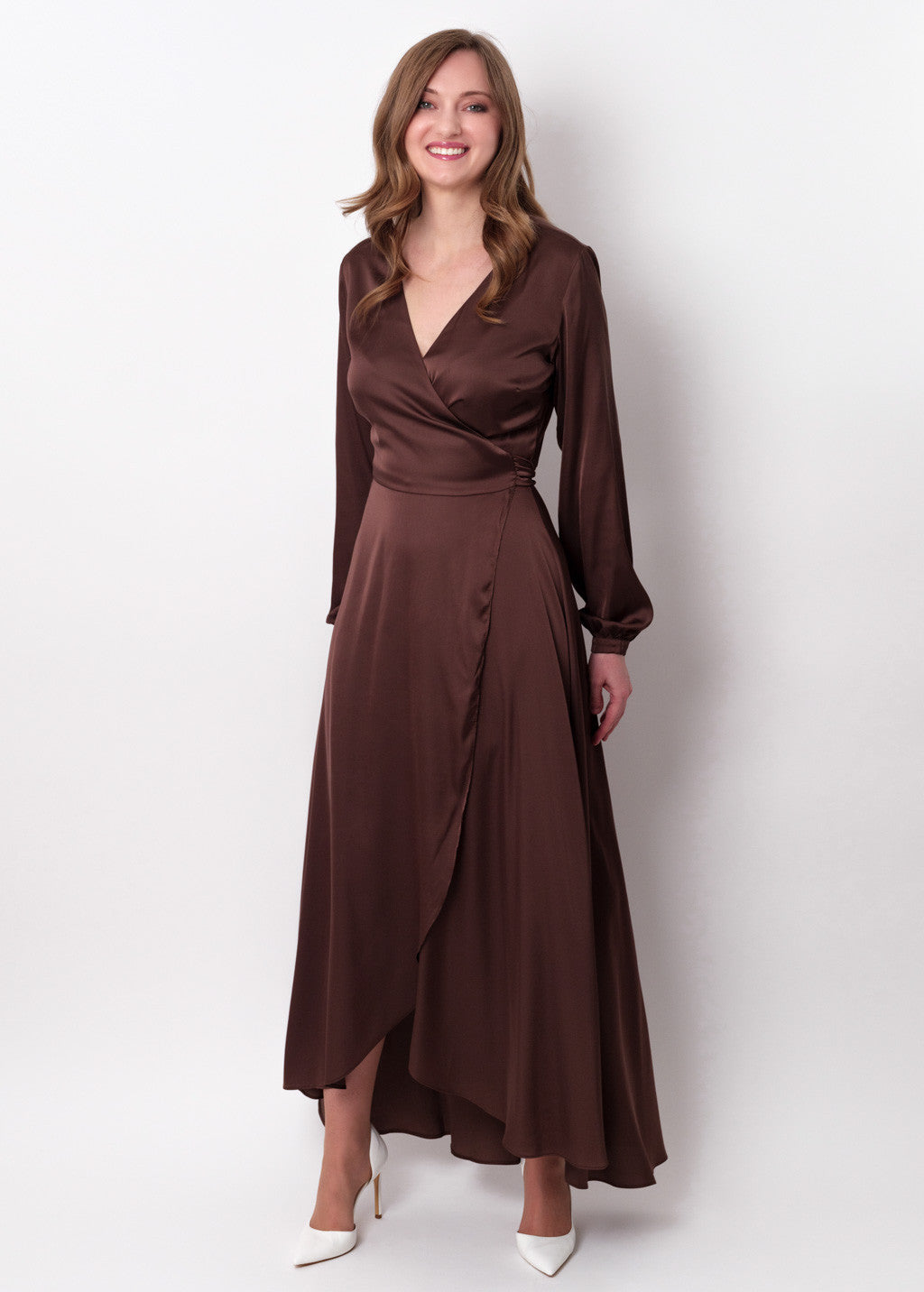 Святкова шовкова сукня