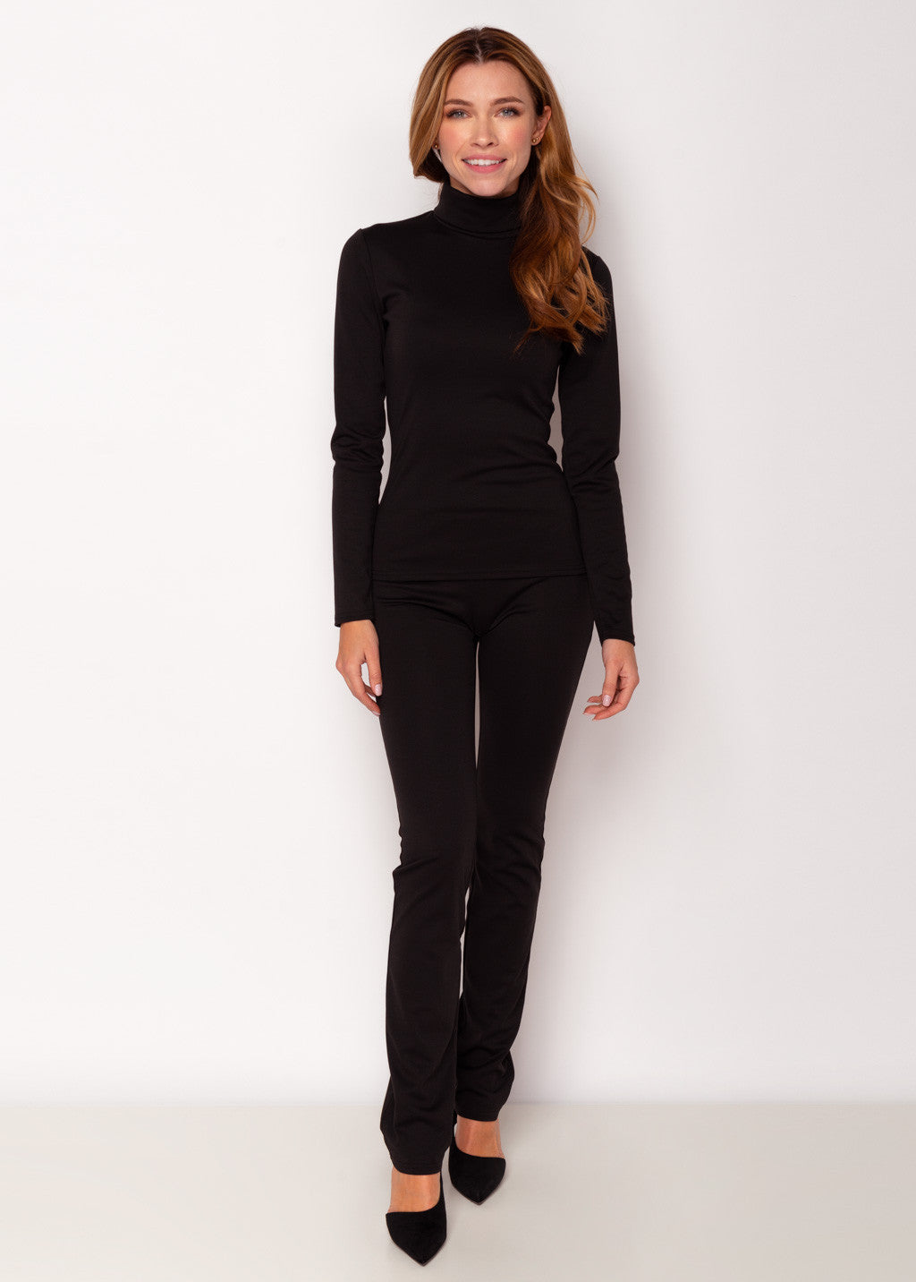 Трикотажний брючний костюм