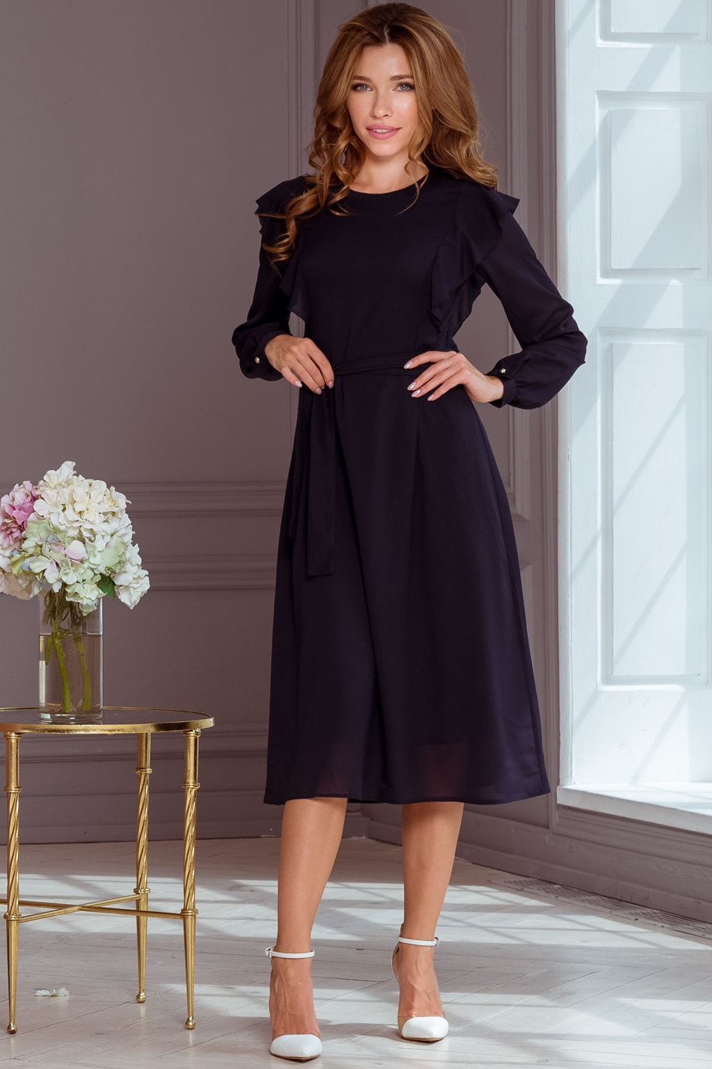 Ніжна шифонова сукня