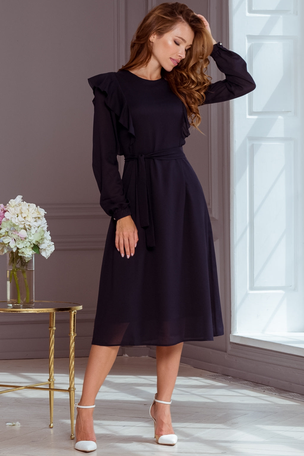 Ніжна шифонова сукня