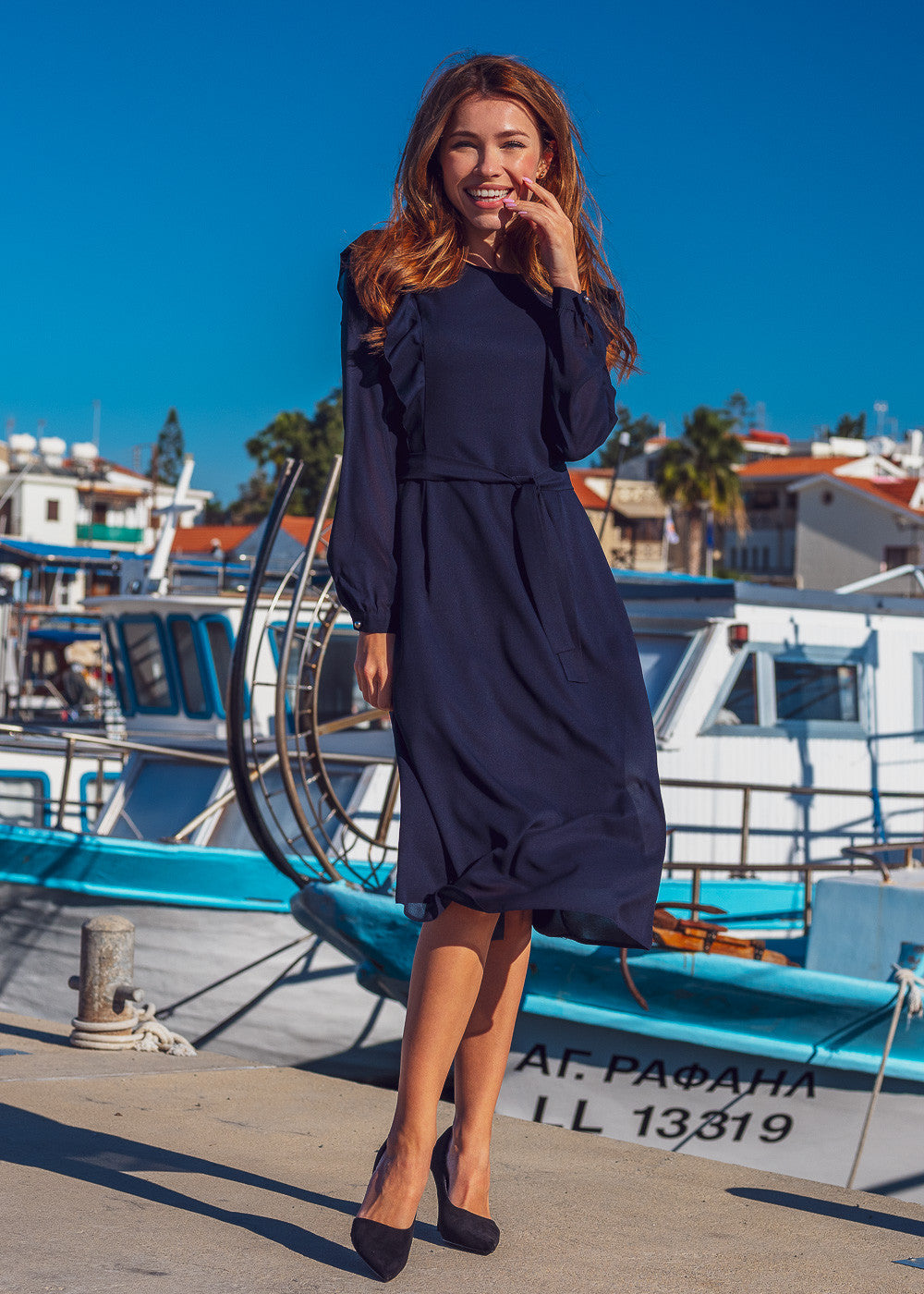 Ніжна шифонова сукня