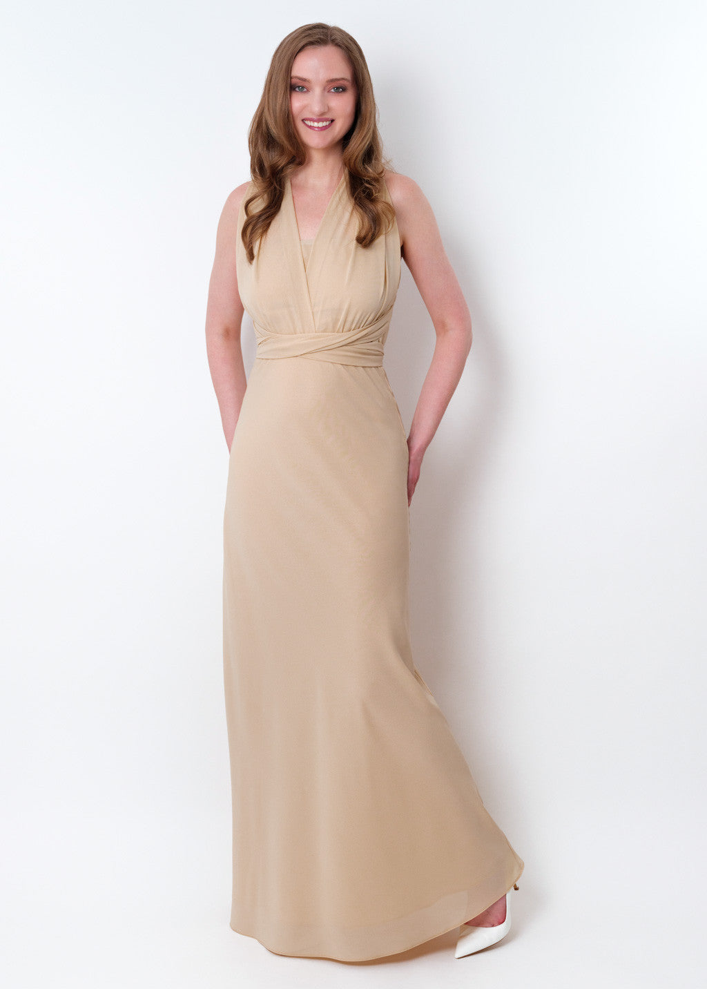 Вишукана довга шифонова Infinity сукня