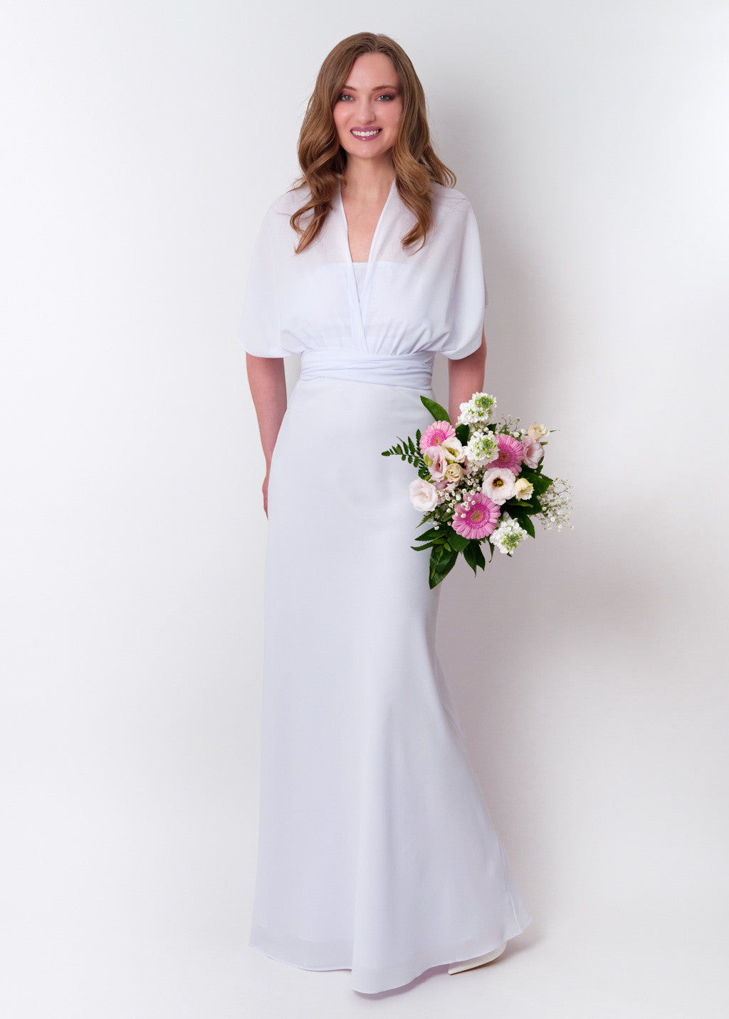 Вишукана довга шифонова Infinity сукня