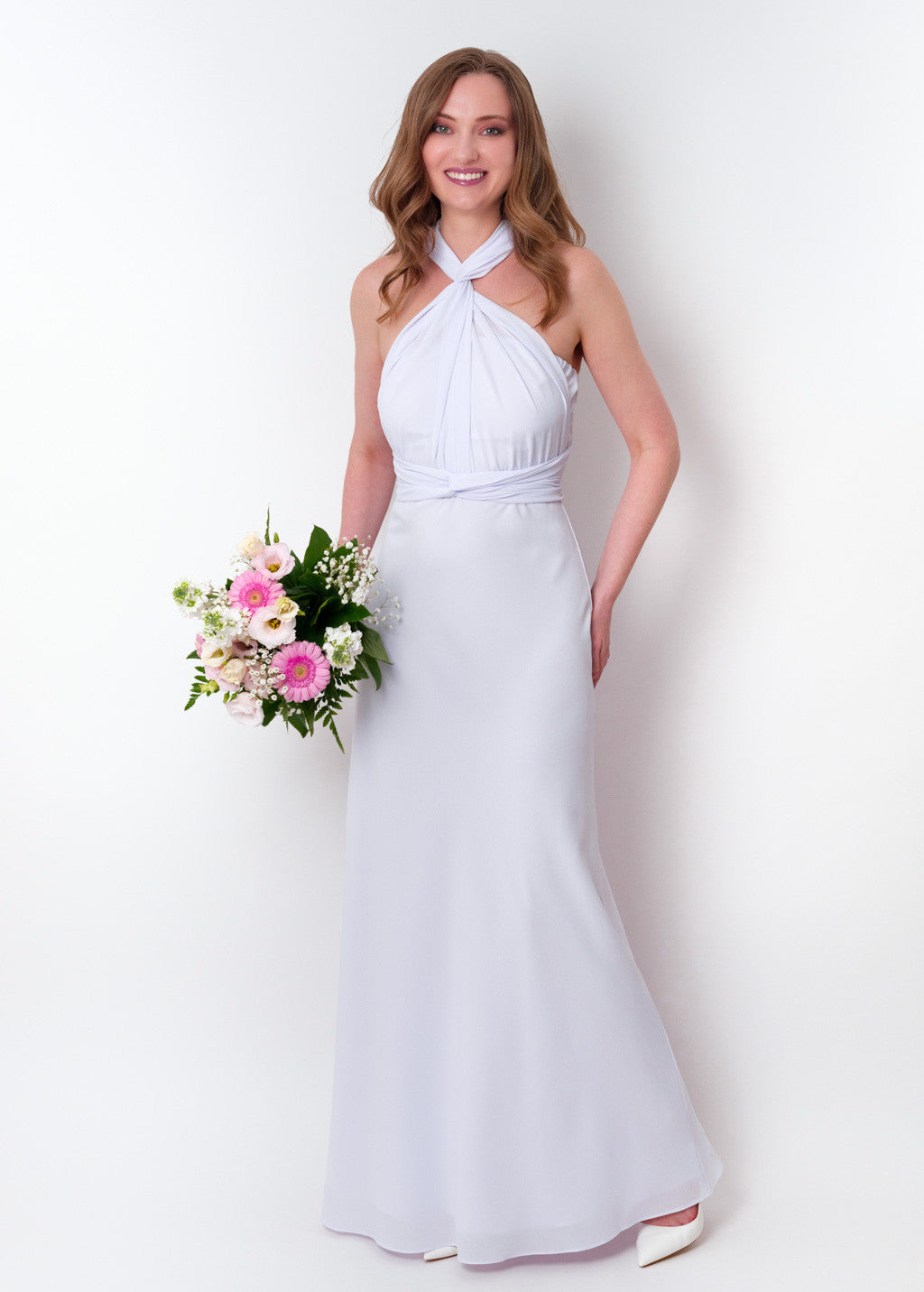 Вишукана довга шифонова Infinity сукня