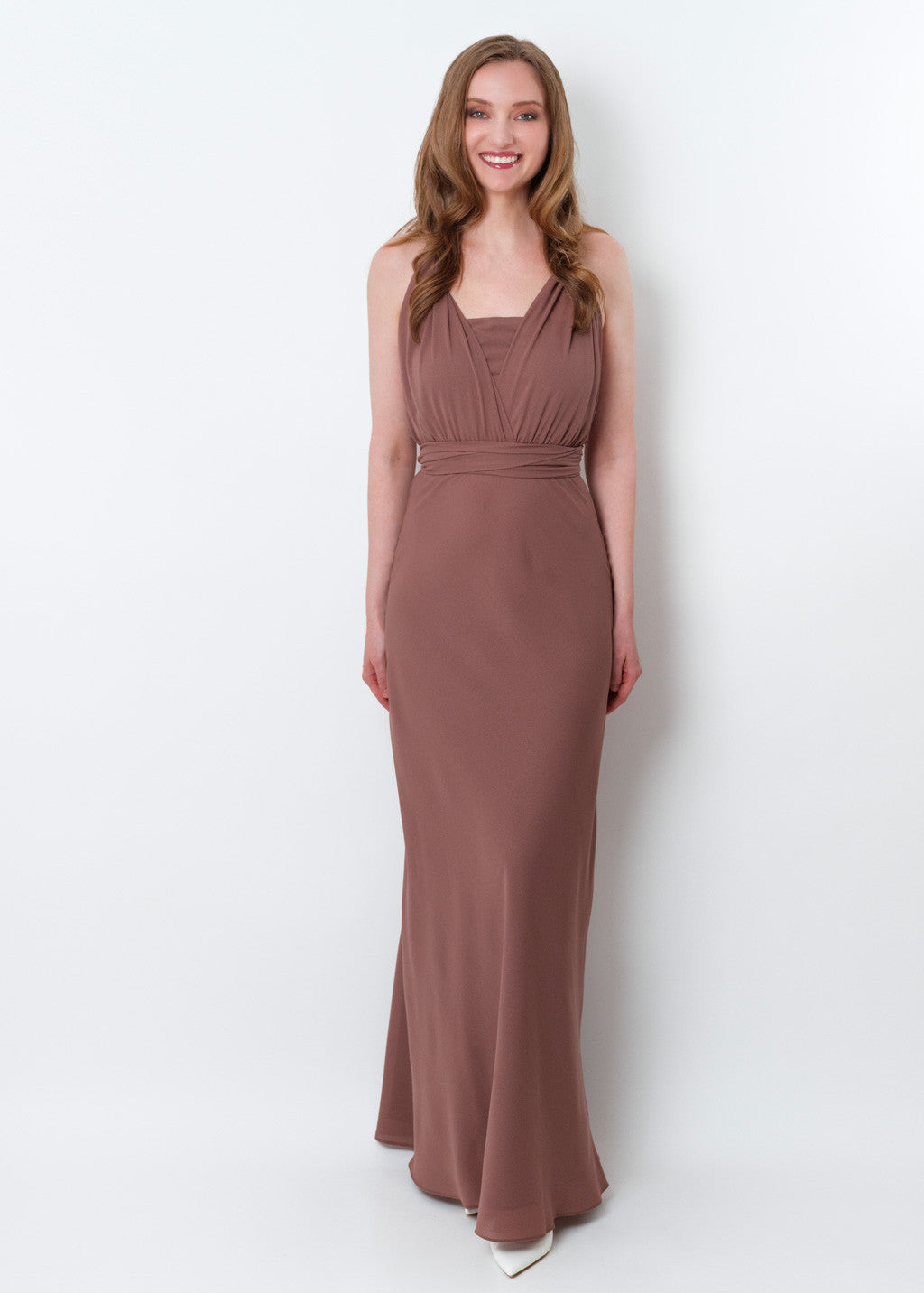 Вишукана довга шифонова Infinity сукня