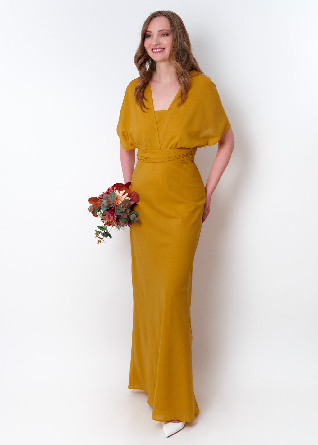 Вишукана довга шифонова Infinity сукня