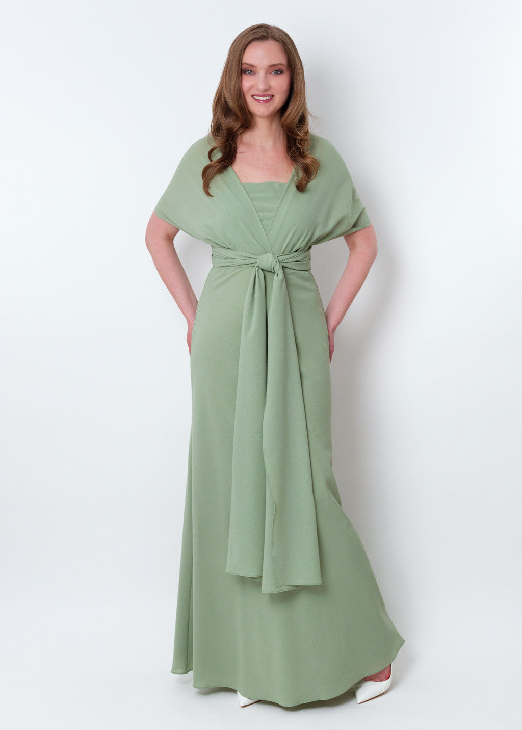 Вишукана довга шифонова Infinity сукня