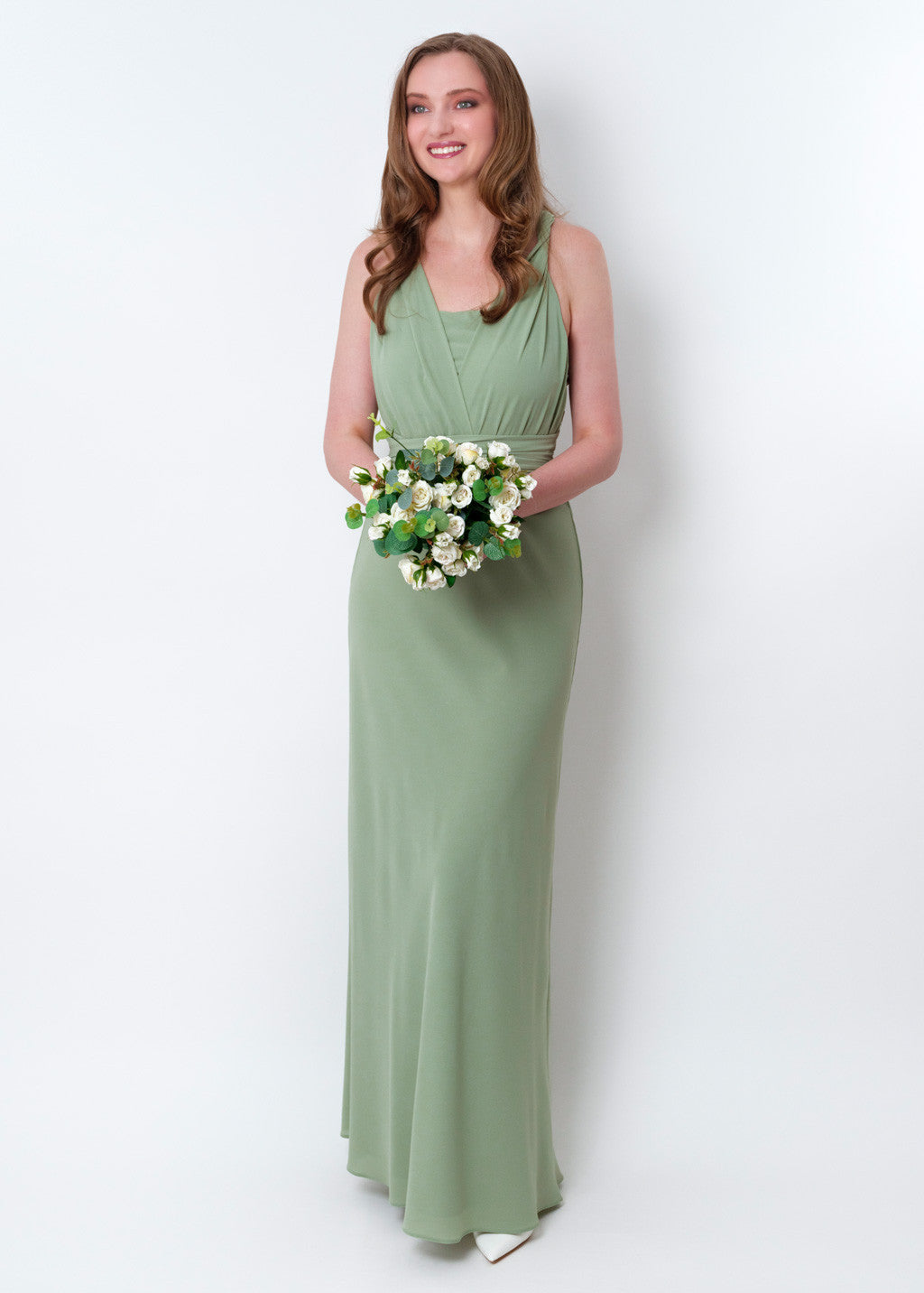 Вишукана довга шифонова Infinity сукня