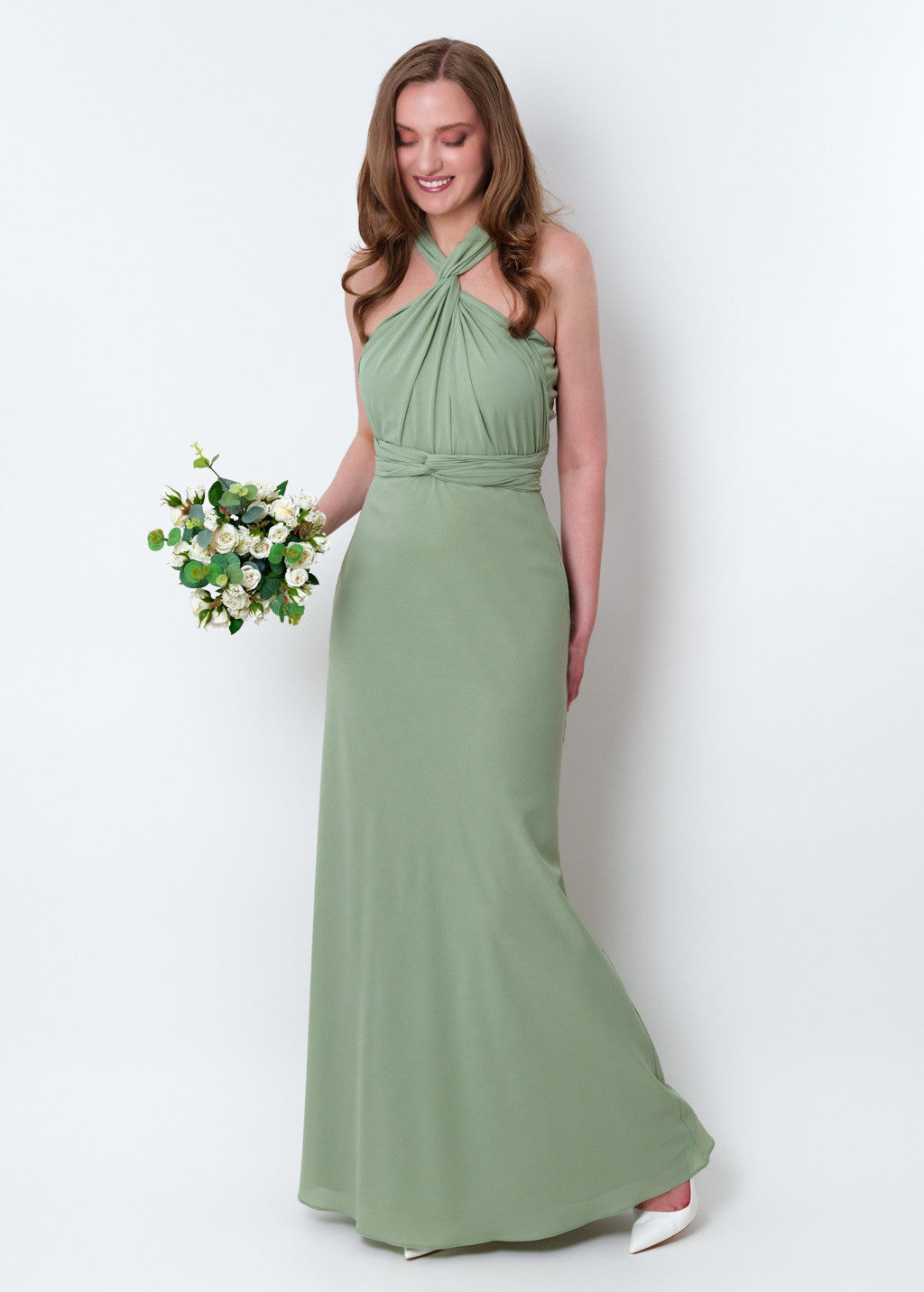 Вишукана довга шифонова Infinity сукня