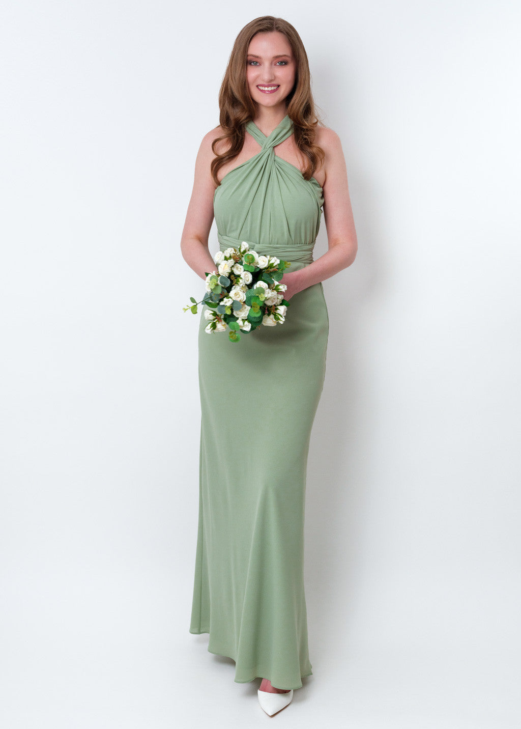 Вишукана довга шифонова Infinity сукня