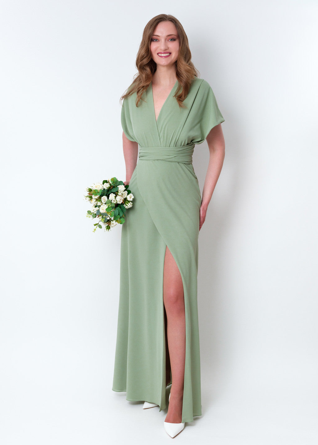 Вишукана довга шифонова Infinity сукня