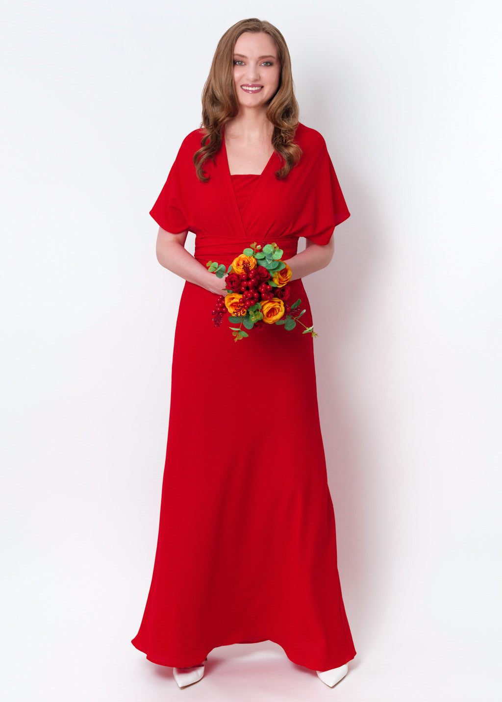 Вишукана довга шифонова Infinity сукня