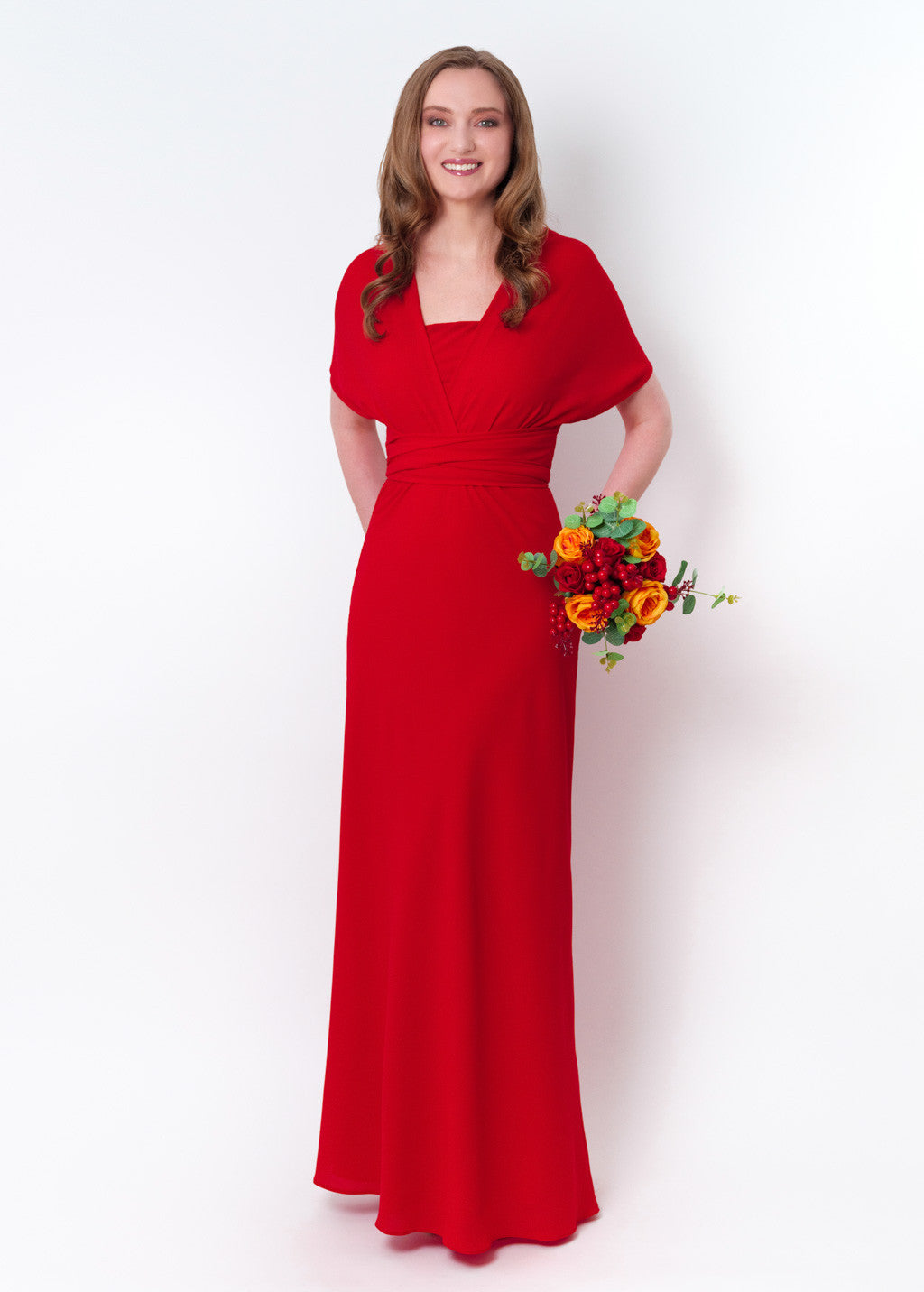 Вишукана довга шифонова Infinity сукня