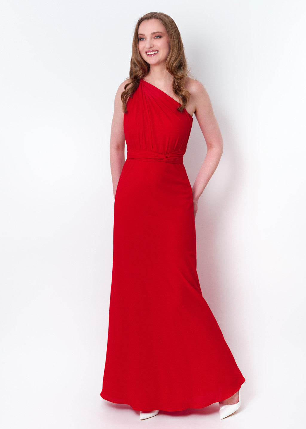 Вишукана довга шифонова Infinity сукня