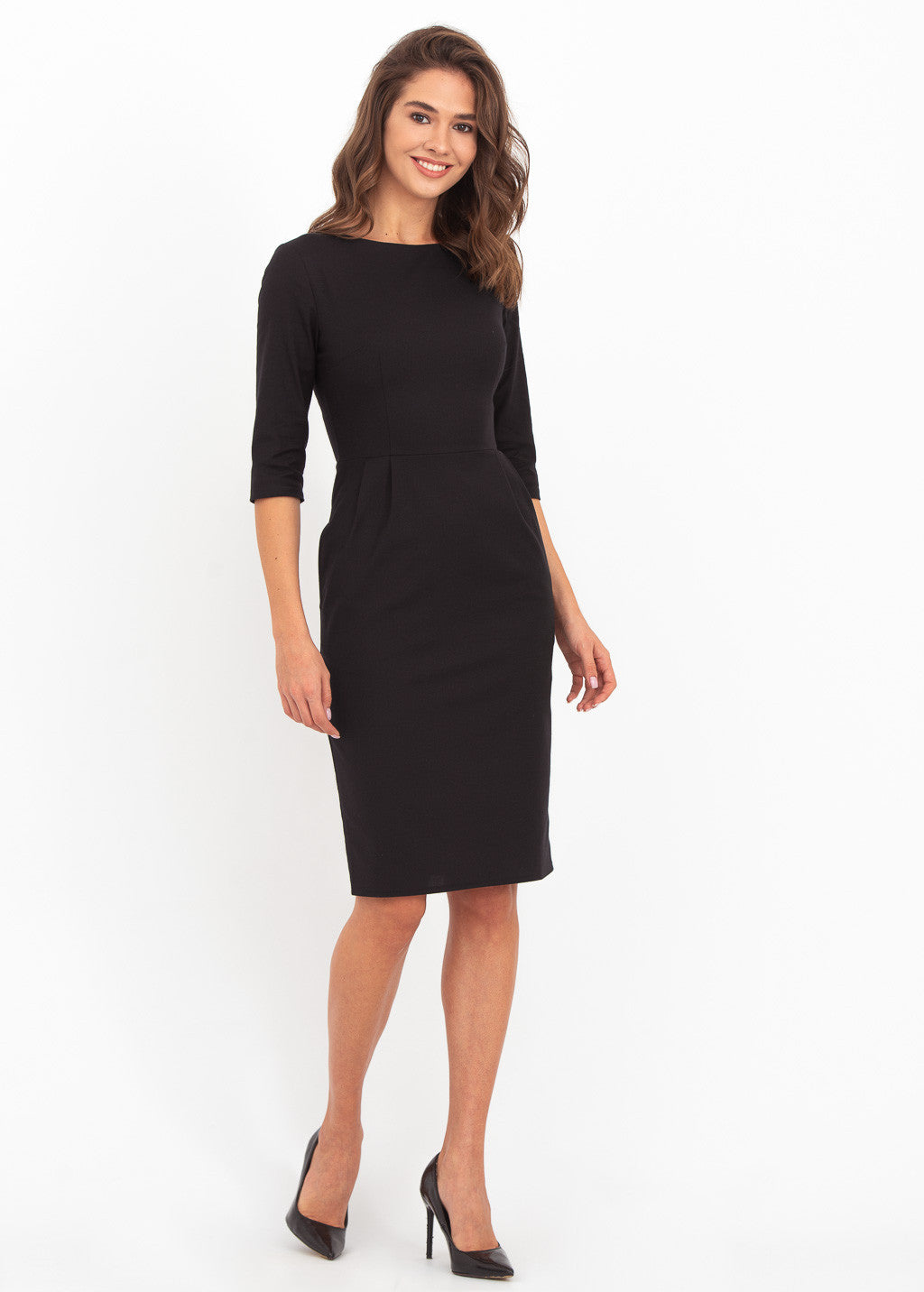 Сукня футляр з кишенями