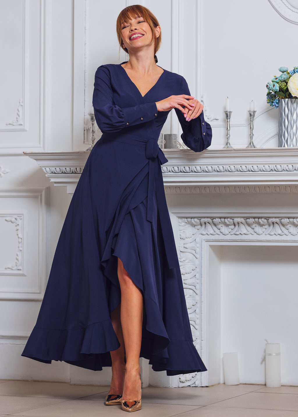 Довга святкова сукня