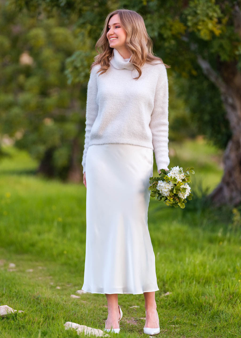 Шовкова спідниця