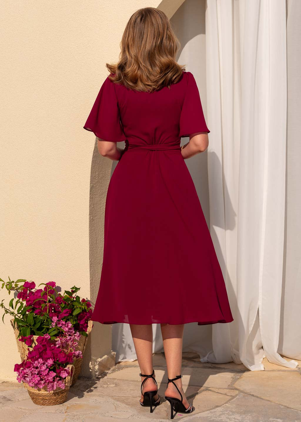 Романтична шифонова сукня