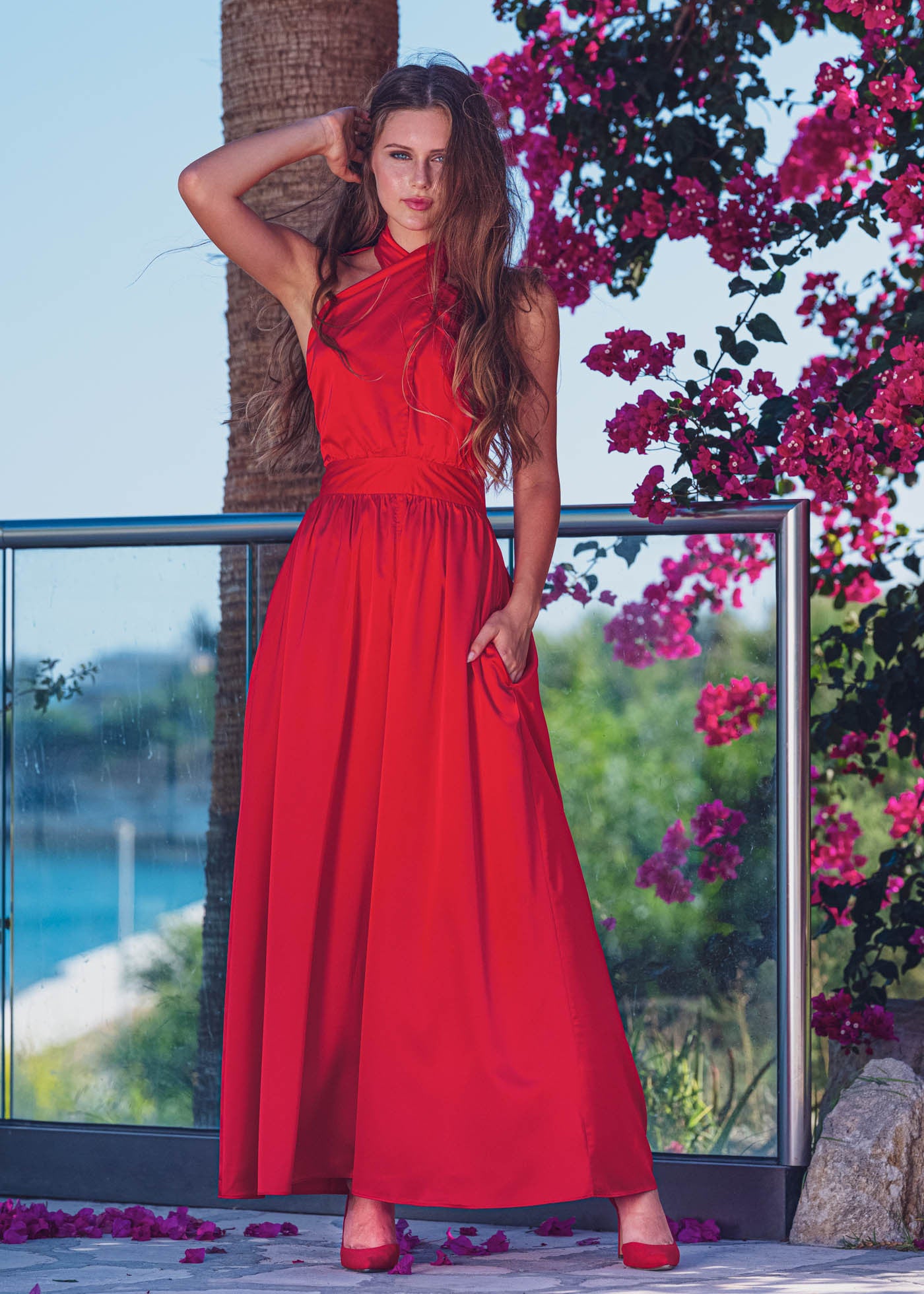 Шовковий комбінезон