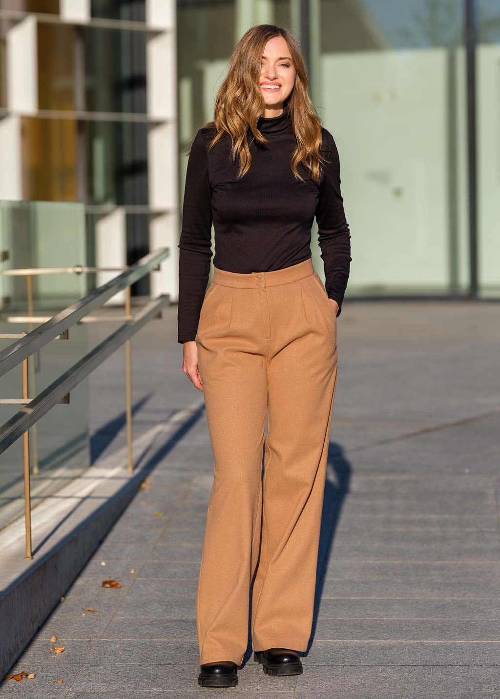 Теплі стильні брюки