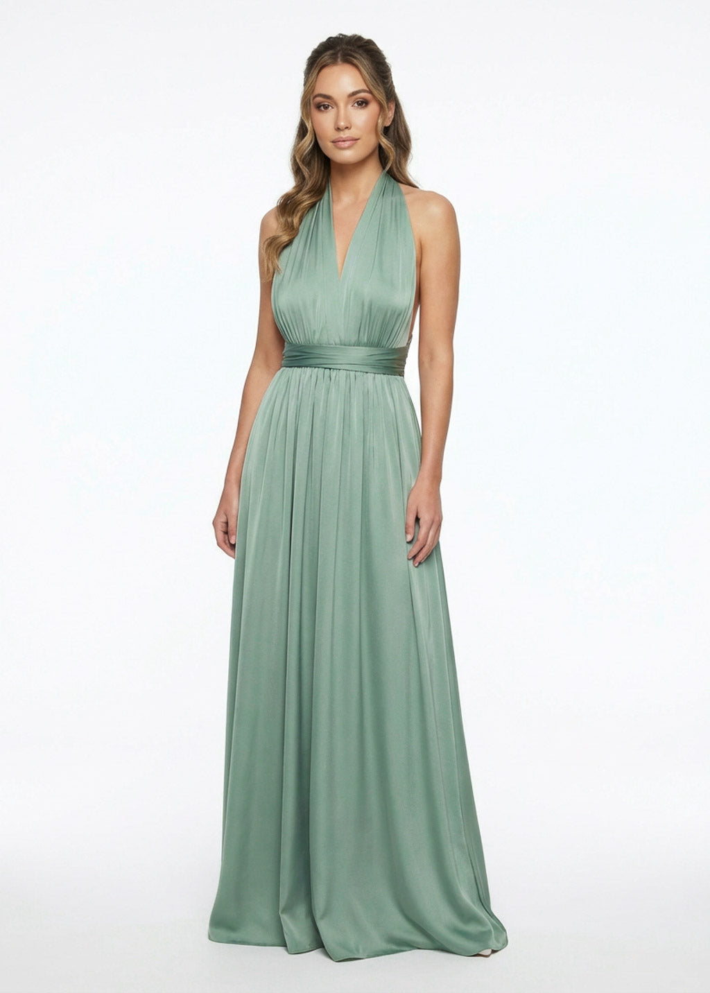 Шовкова сукня Infinity з пишною спідницею