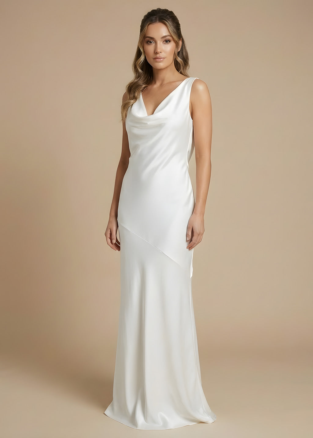 Шовкова сукня з драпіруванням